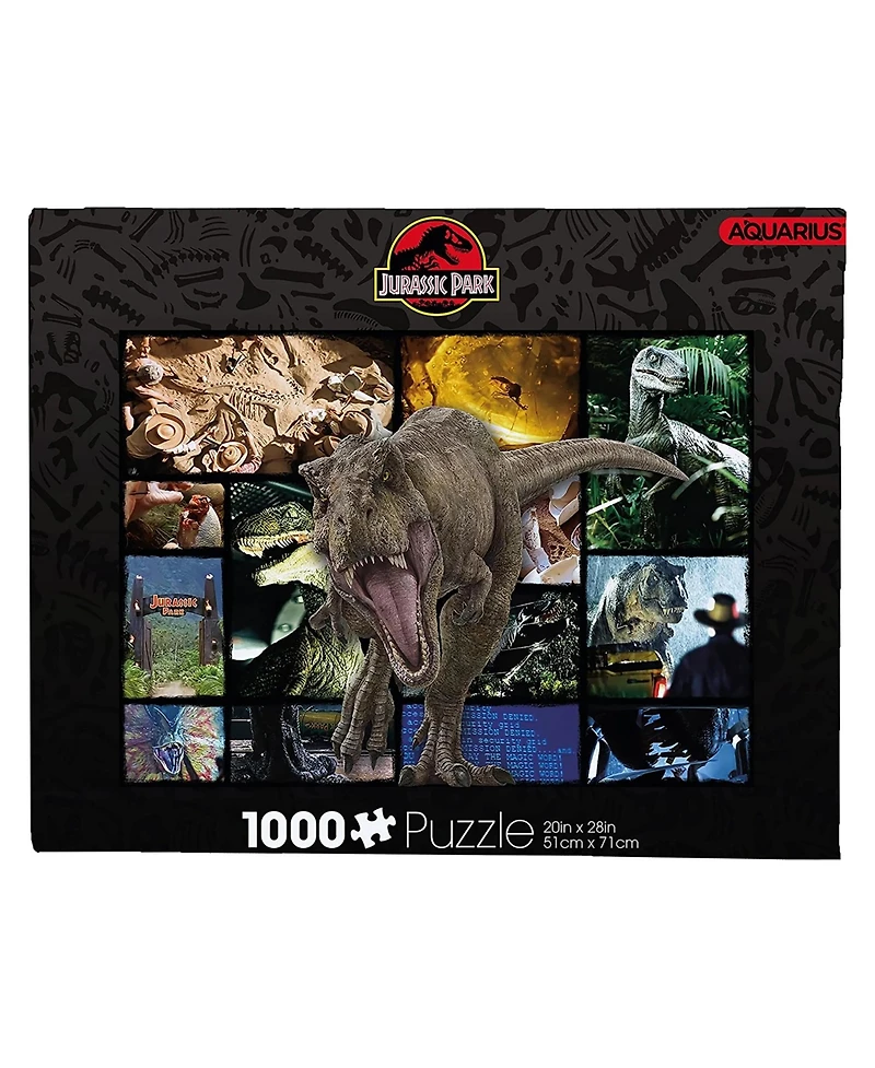 Jurassic Park Collage 1000 Piece Jigsaw Puzzle
