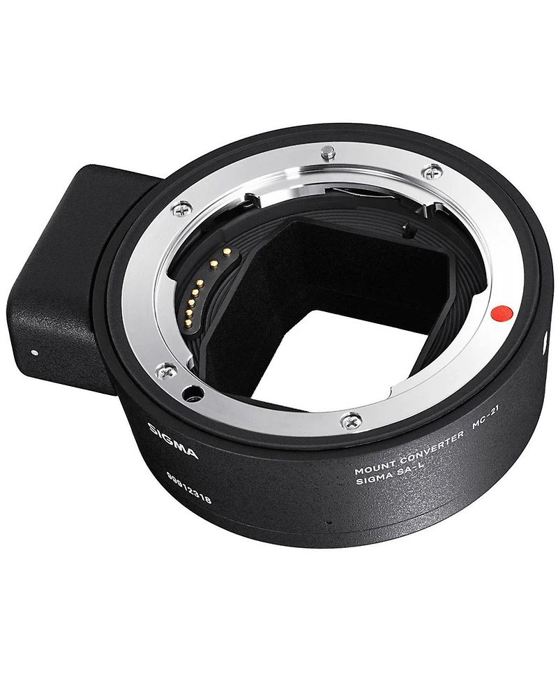 Sigma fp Mirrorless Camera, Bundle with Sigma Mc-21 Mount Converter Canon Ef to Leica L & Memory Card Case