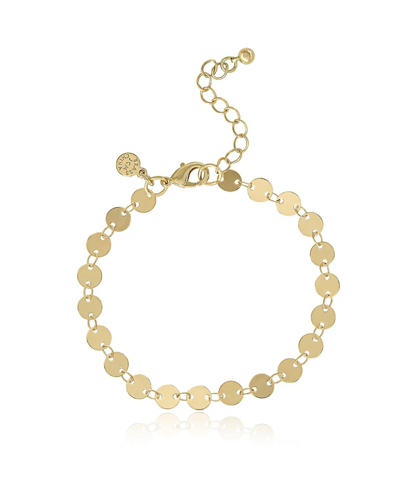 Jessica Simpson Gold-Tone Layered Bracelet Set – 4 Piece Set