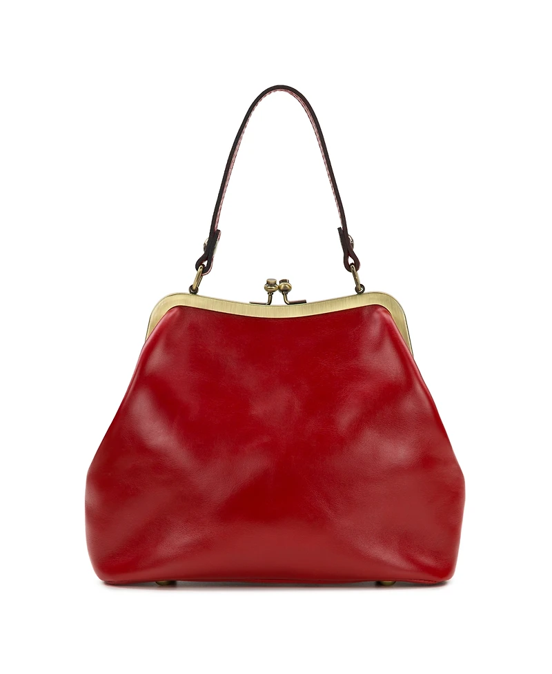 Patricia Nash Laureana Kisslock Small Satchel Bag