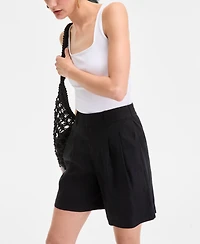 I.n.c. International Concepts Women's High-Rise Bermuda Shorts, Exclusively at Macy's