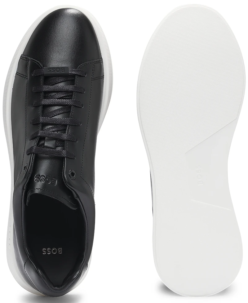 Boss by Hugo Men's Leather Trainers Sneakers