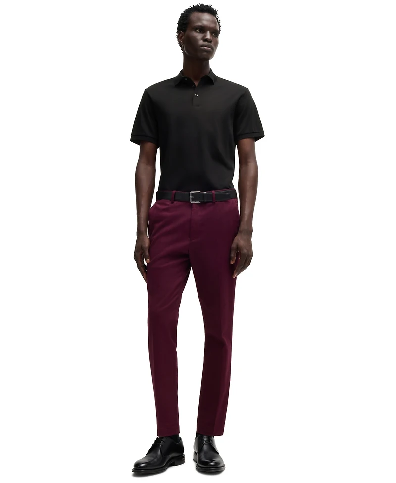 Boss by Hugo Men's Mercerized Cotton Regular-Fit Polo Shirt