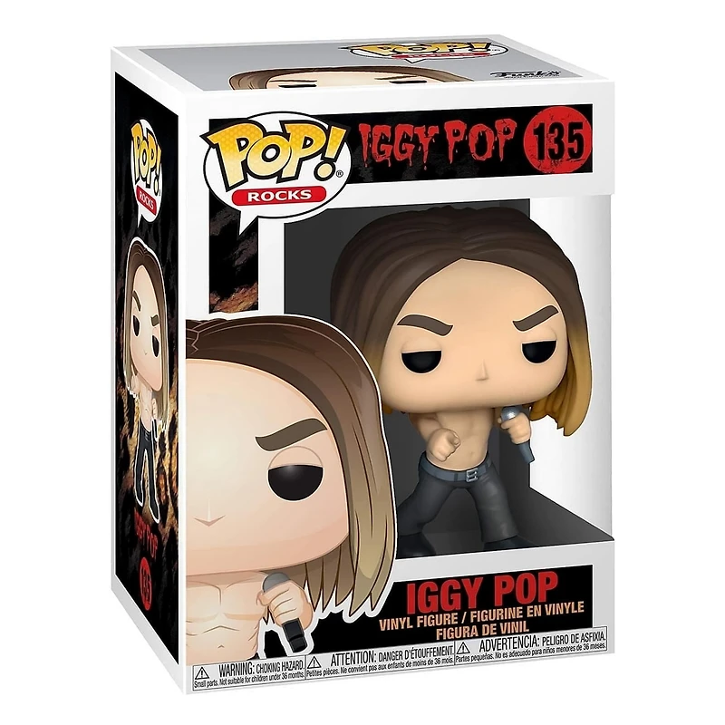 Funko Pop Rocks Iggy Pop Iggy