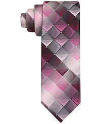 Van Heusen Men's Shadow Grid-Pattern Tie