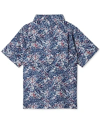 Columbia Big Boys Super Slack Tide Short-Sleeved Camp Shirt