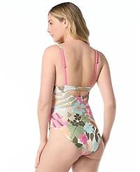 Coco Reef Women's Pearl Reversible One-Piece Swimsuit
