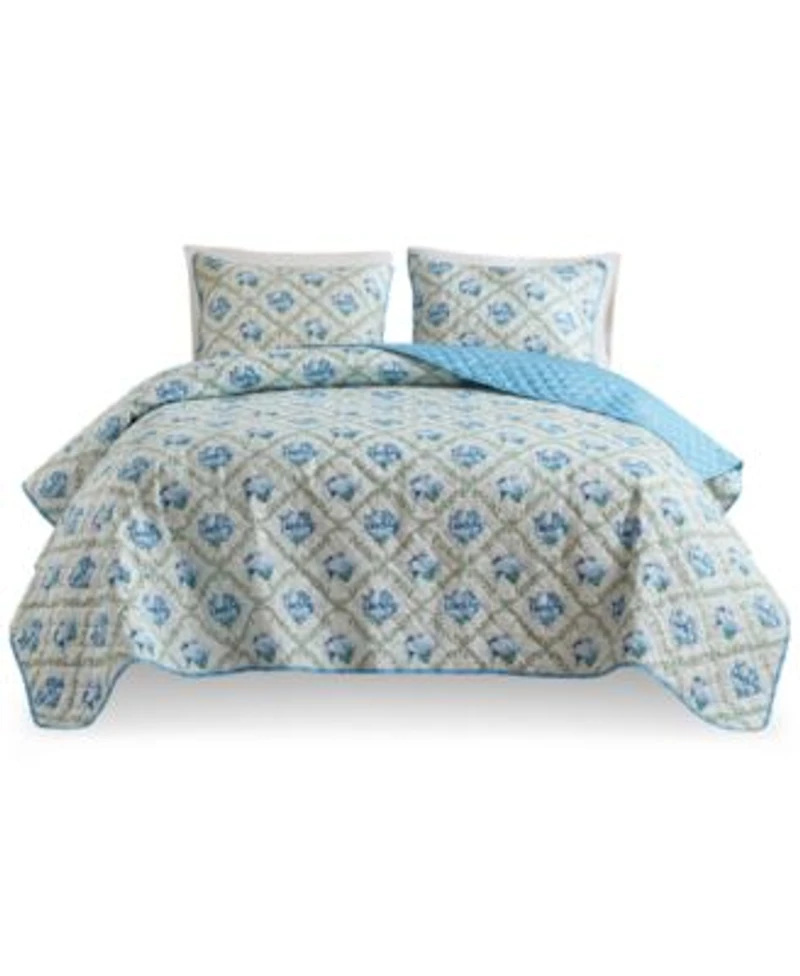 Addison Park Olivia Floral 4 Pc. Quilt Tote Sets