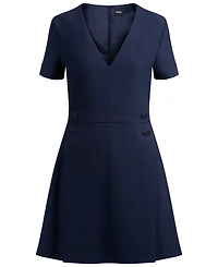 Boss by Hugo Women's V-Neck Business Dress