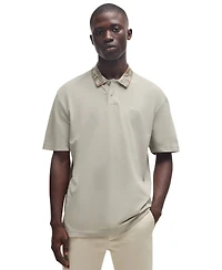 Boss by Hugo Men's Jungle-Artwork Pique Polo