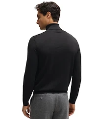 Boss by Hugo Men's Slim-Fit Rollneck Merino Wool Sweater
