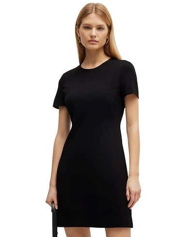 Boss by Hugo Women's Slim-Fit Crew-Neck Dress