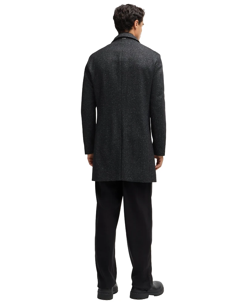 Boss by Hugo Boss Men's Zip-Up Slim-Fit Coat