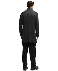 Boss by Hugo Boss Men's Zip-Up Slim-Fit Coat
