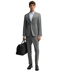 Boss by Hugo Men's Slim-Fit Printed Performance Dress Shirt