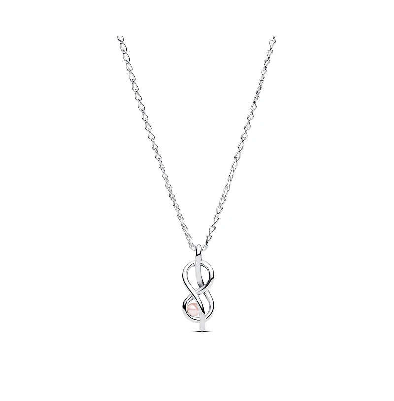 Pandora Sterling Silver Infinity Knot Collier Necklace