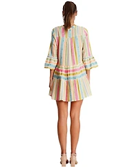 La Moda Clothing Women's Calypso Striped Kaftan