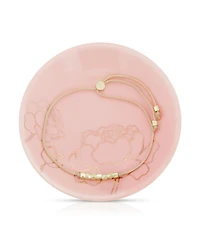 Lucky Feather Bracelet + Dish Set - Flower