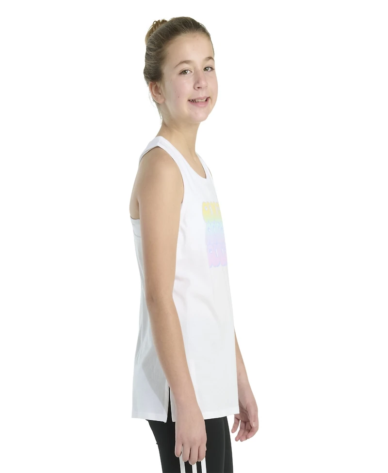 adidas Big Girls Sleeveless Racerback Tank Top