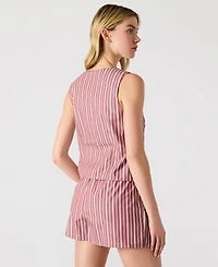 Steve Madden Women's Aliza Tie-Front Top