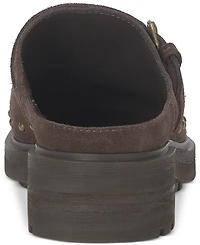 Lucky Brand Women's Caytina Studded Buckle Strap Clogs