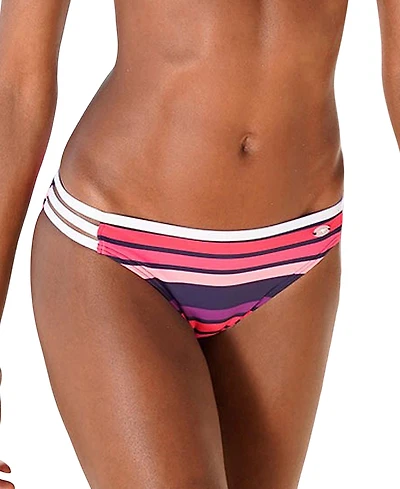 Lascana Women's Strappy Striped Bikini Swimsuit Bottom