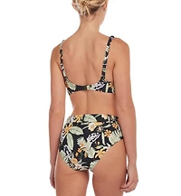 Lascana Women's Tropical Print Underwire Bikini Swimsuit Top Bra Sizing