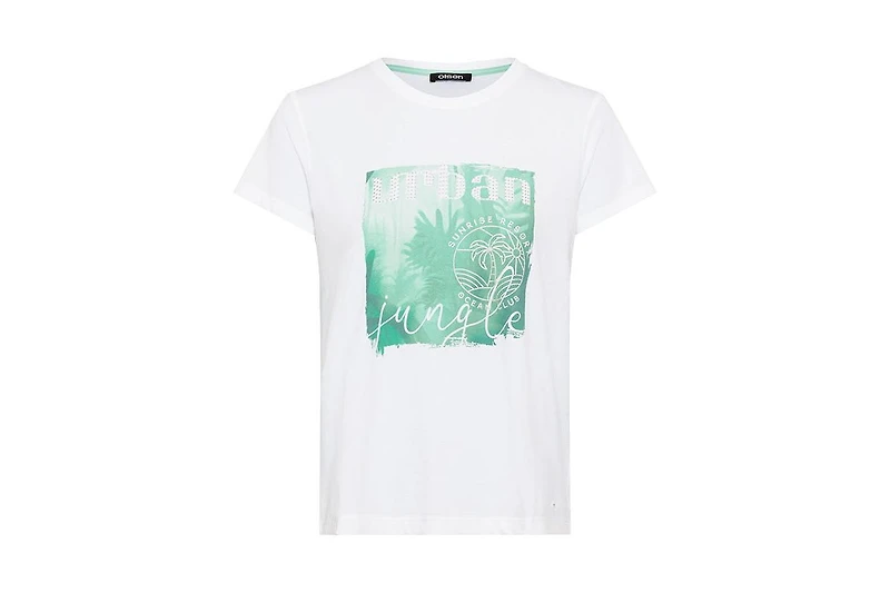 Olsen Women's Placement Print T-Shirt