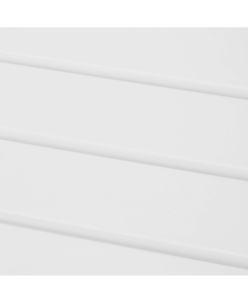 Plastic Modern Outdoor Patio Accent Side Tables (Set of 2)