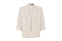 Olsen Women's Tape Yarn Open Front Cardigan