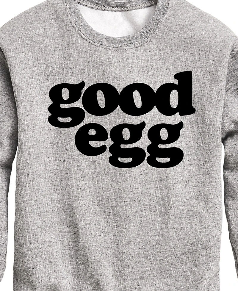 Hybrid Toddler Boys Easter Good Egg Graphic Fleece Sweatshirt