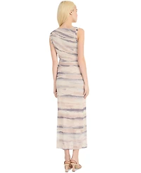 Donna Morgan Women's Boat-Neck Sleeveless Bodycon Dress