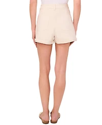 1.state Women's High-Rise Denim Shorts