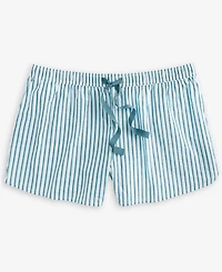 State of Day Stripe Seersucker Drawstring Shorts Xs-3X, Exclusively for Macy's