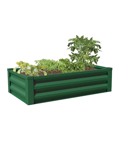Powder Coated Metal Raised Garden Bed Planter