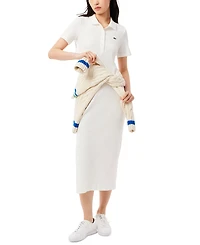 Lacoste Usa Women's Midi Polo Dress