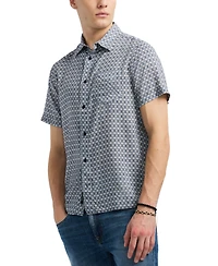 Men's Sirilo Geo-Pattern Shirt