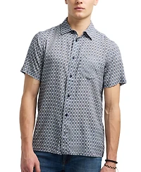 Men's Sirilo Geo-Pattern Shirt