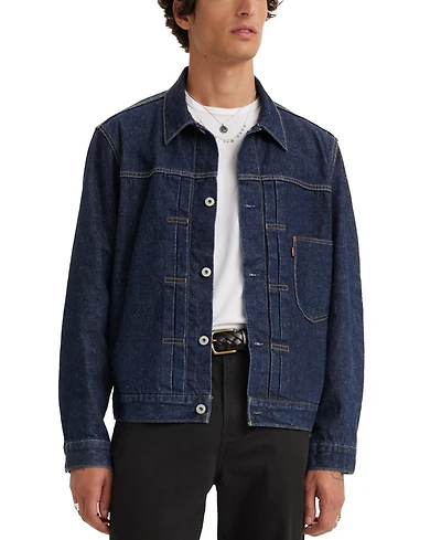Levi's Men's Roll Up Selvedge Trucker Jacket