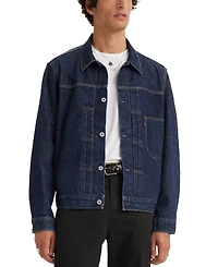 Levi's Men's Roll Up Selvedge Trucker Jacket
