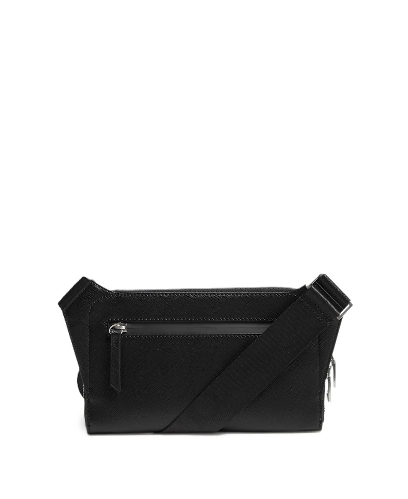 Guess Men's Milano Flat Bum Bag with Front Pocket