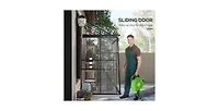 Durable Polycarbonate Lean-to Greenhouse for Outdoor Gardening