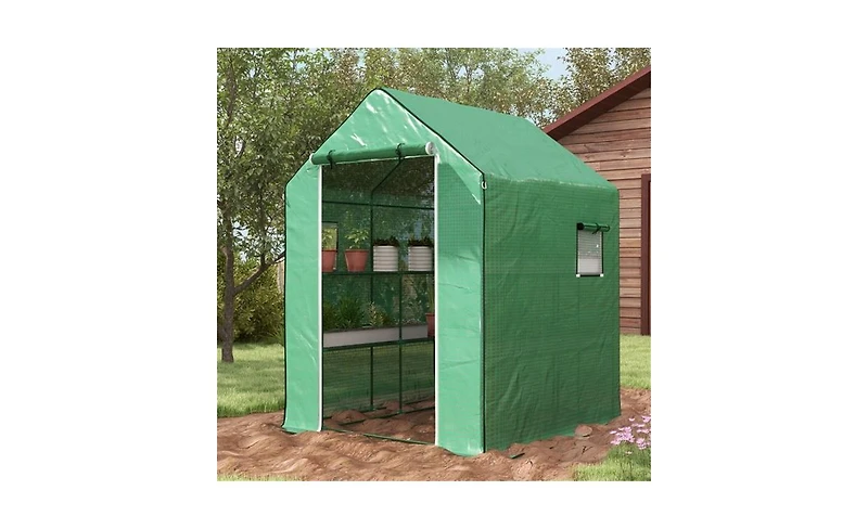 Mini Greenhouse – Compact and Convenient Growing Space for Indoor Plants, Herbs, and Seedlings