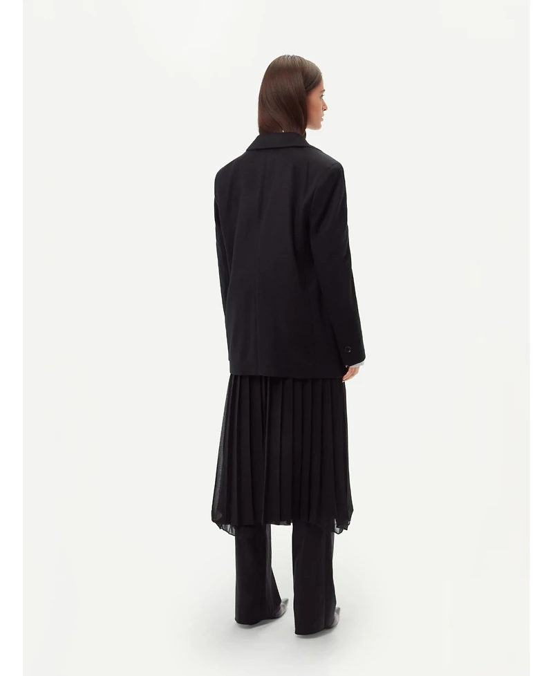 Gobi Cashmere Double-Breasted Cashmere Blazer