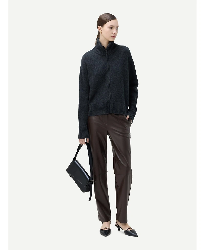 Gobi Cashmere Women's Zip Cardigan