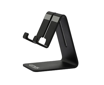 Urmust Desk Phone Holder Dock | Aluminum Stand for iPhone 6-15 Pro/Max & Tablets 4-10 Inch