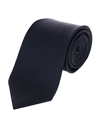 Trafalgar Men's Sutton Solid Color Silk Necktie and Pocket Square Combo