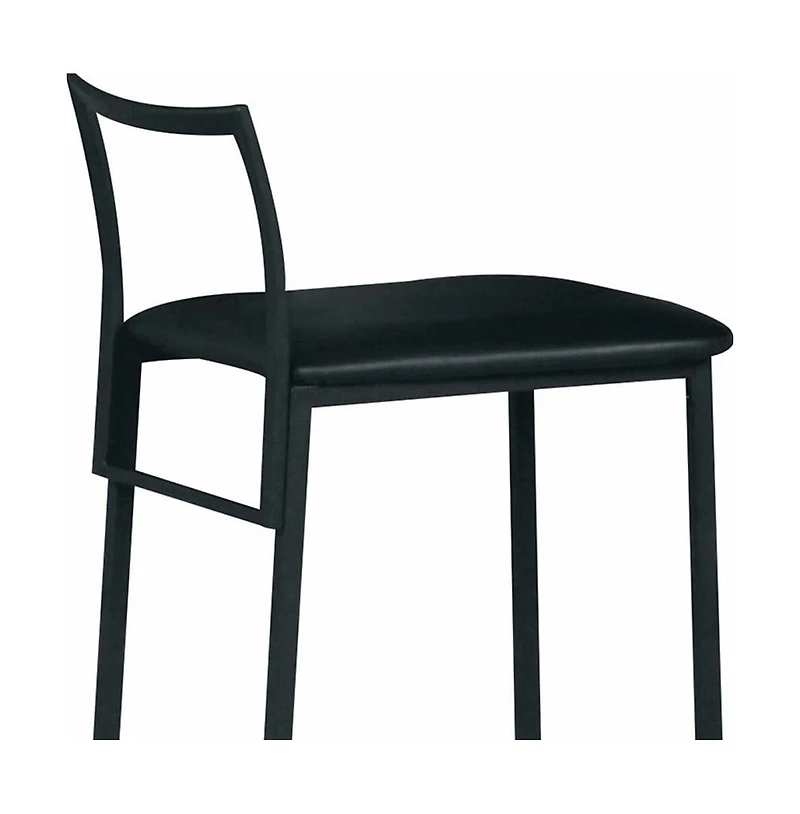Faux Leather Upholstered Side Chair – Modern and Durable