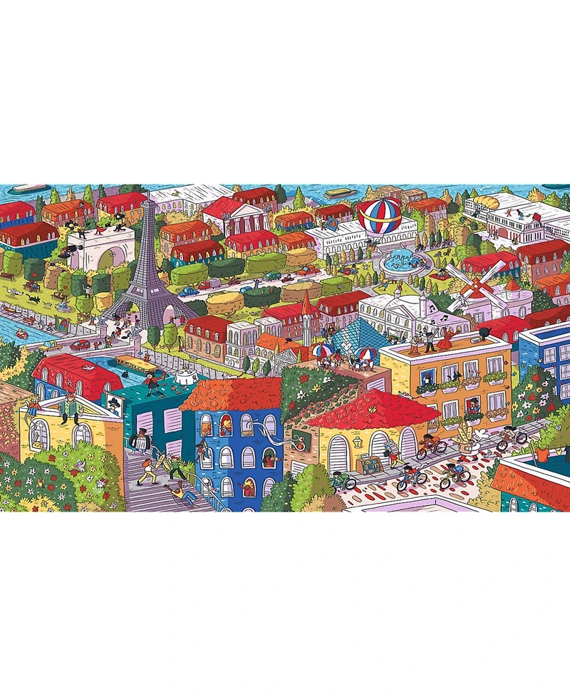 Trefl Prime Eye Spy 1000 Piece Puzzle - Sneaky Peakers: Paris