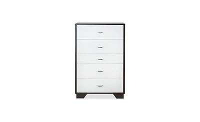 Sturdy Five-Drawer Chest for Closet Bedroom or Guest Room